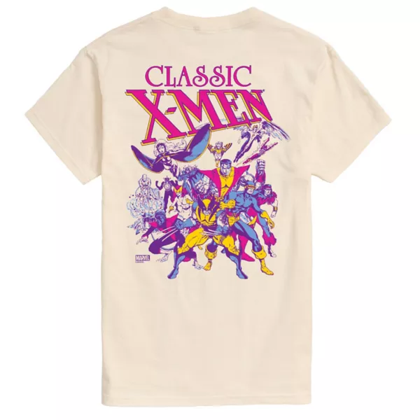 Мужская футболка с классическим комиксом X-Men Marvel, бежевый
Мужская футболка с классическим комиксом X-Men Marvel, бежевый