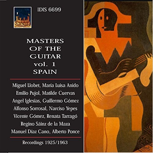 CD диск Albeniz / Llobet / Anido / Pujol / Cuervas / Igles: Masters of Guitar - Spain 1
CD диск Albeniz / Llobet / Anido / Pujol / Cuervas / Igles: Masters of Guitar - Spain 1