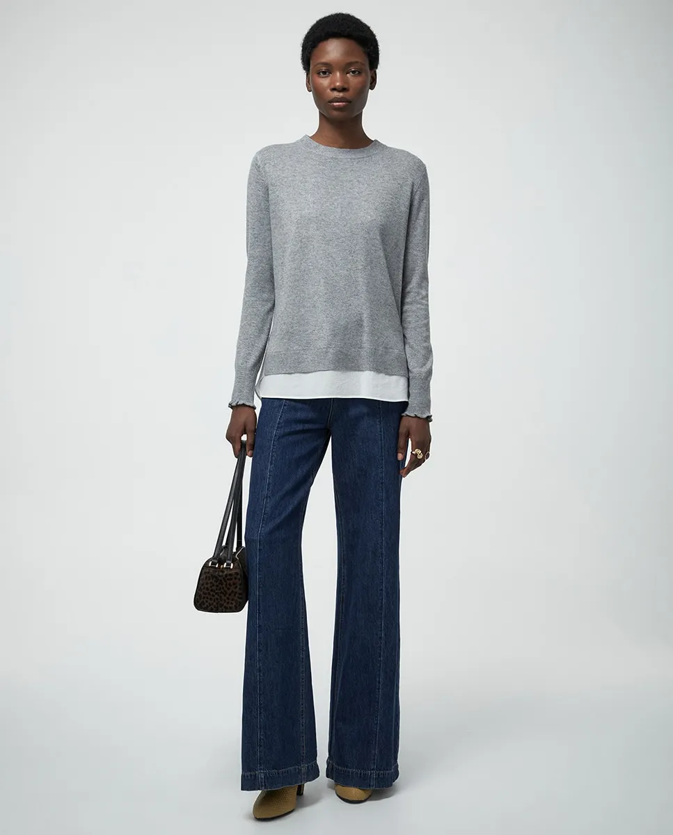 Джемпер из трикотажа с низкой плотностью Sfera, серый
Джемпер из трикотажа с низкой плотностью Sfera, серый