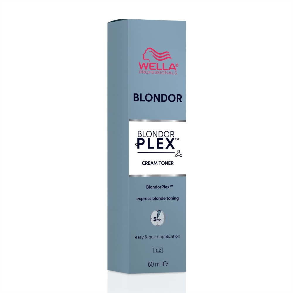 Краска для волос blondorplex cream toner Wella Professionals, объем 60 мл
Краска для волос blondorplex cream toner Wella Professionals, объем 60 мл