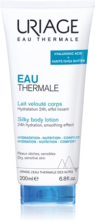 Шелковый лосьон для тела для сухой и чувствительной кожи Uriage Eau Thermale Silky Body Lotion, 200 ml 
Шелковый лосьон для тела для сухой и чувствительной кожи Uriage Eau Thermale Silky Body Lotion, 200 ml