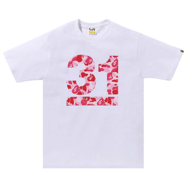 Футболка BAPE A Bathing Ape 31st Anniv. ABC Camo Tee, White/Pink
Футболка BAPE A Bathing Ape 31st Anniv. ABC Camo Tee, White/Pink