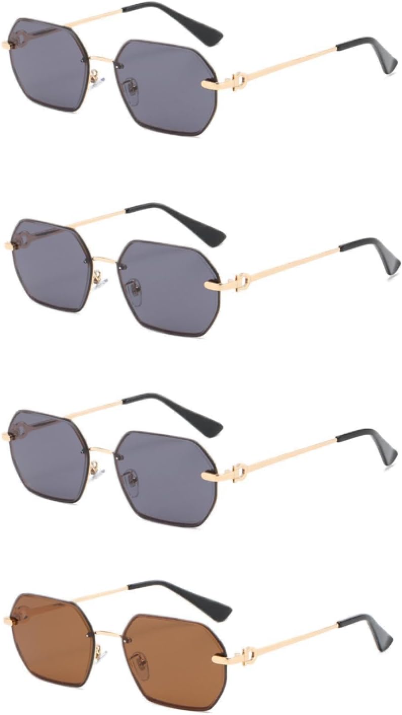 Солнцезащитные очки с защитой от УФ-излучения UV400 | Легкая металлическая оправа | Для женщин и мужчин, для занятий спортом на открытом воздухе и вождения DSVIGF, 4pcs Z03
Солнцезащитные очки с защитой от УФ-излучения UV400 | Легкая металлическая оправа | Для женщин и мужчин, для занятий спортом на открытом воздухе и вождения DSVIGF, 4pcs Z03