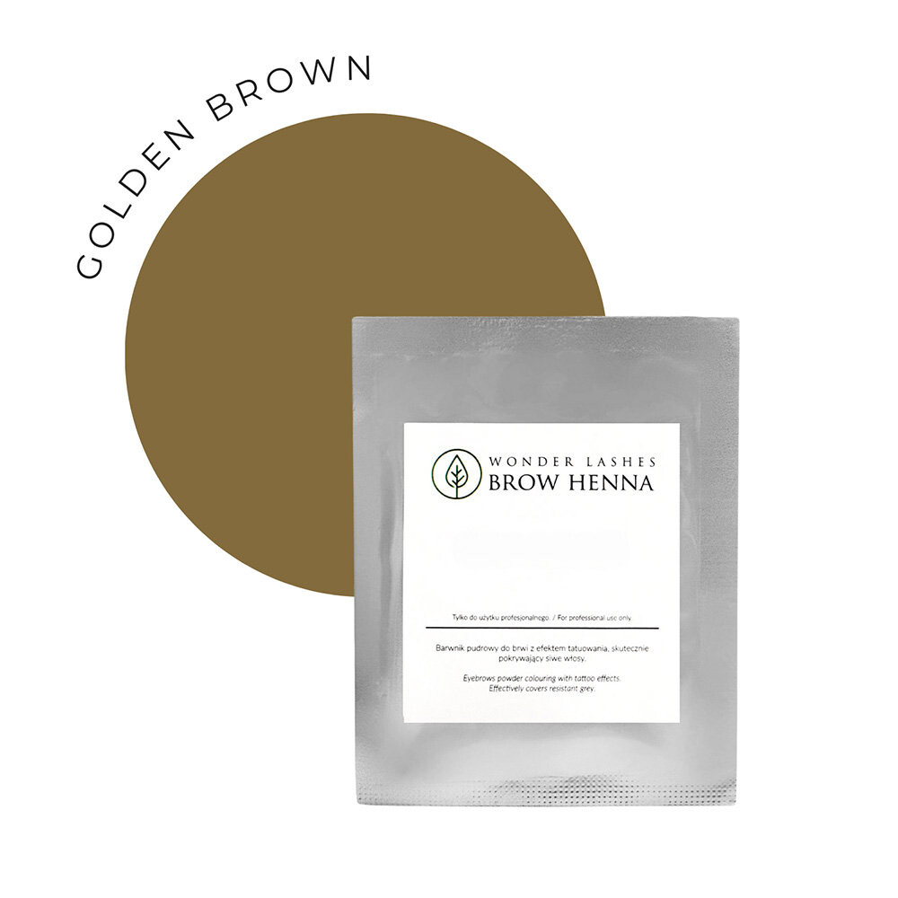 Wonder Lashes Brow Henna, Золотисто-коричневый, 1 шт
Wonder Lashes Brow Henna, Золотисто-коричневый, 1 шт