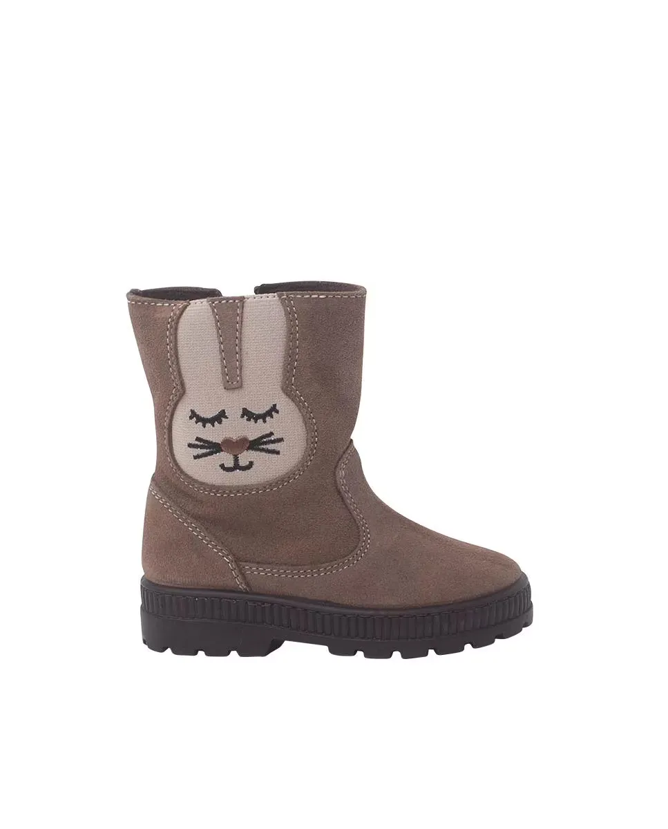 Сапоги из эластичной замши серо-коричневого цвета для девочки Pisamonas, цвет Topo
Сапоги из эластичной замши серо-коричневого цвета для девочки Pisamonas, цвет Topo