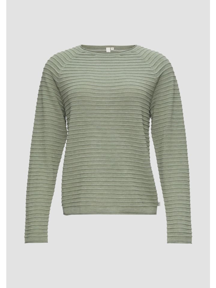 Вязаный свитер в цвете 72W0_зеленый шалфей QS
Вязаный свитер в цвете 72W0_зеленый шалфей QS