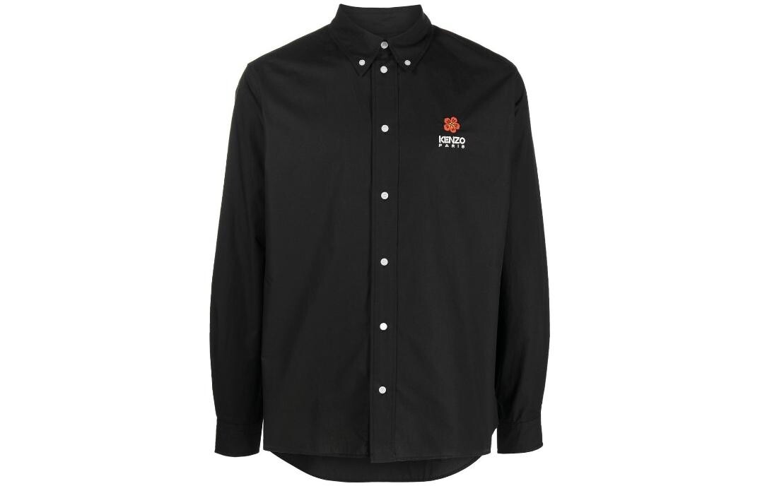 Рубашка мужская Kenzo Boke Flower Button-down, черный 
Рубашка мужская Kenzo Boke Flower Button-down, черный