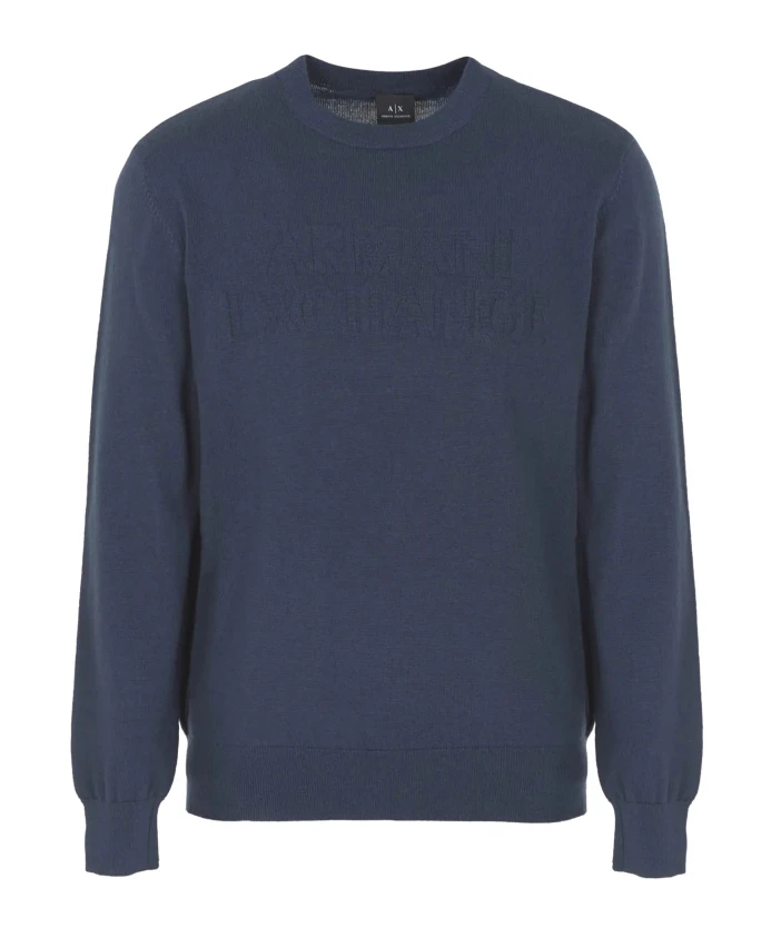 Пуловер Armani Exchange, синий
Пуловер Armani Exchange, синий