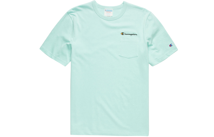 Футболка прямая US Version мужская мятно-зеленая Champion 
Футболка прямая US Version мужская мятно-зеленая Champion