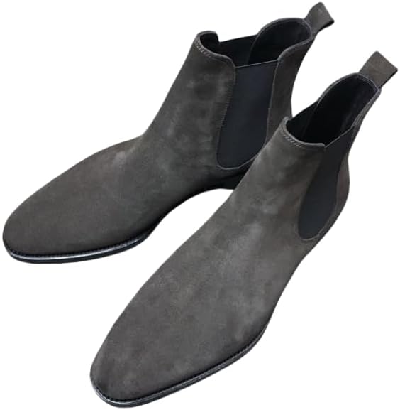 Мужские мотоциклетные ботинки, боевые, повседневные и нарядные, мужские кожаные ботинки на щиколотку с дополнительной шириной - легкие, без шнурков, дышащие, прочные западные ковбойские ботинки Hhhchpm, серый
Мужские мотоциклетные ботинки, боевые, повседневные и нарядные, мужские кожаные ботинки на щиколотку с дополнительной шириной - легкие, без шнурков, дышащие, прочные западные ковбойские ботинки Hhhchpm, серый