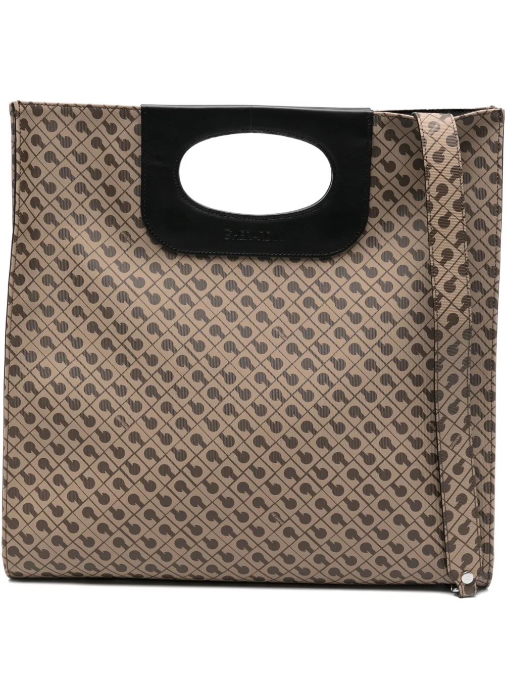 Сумка-тоут с узором Gherardini, коричневый
Сумка-тоут с узором Gherardini, коричневый