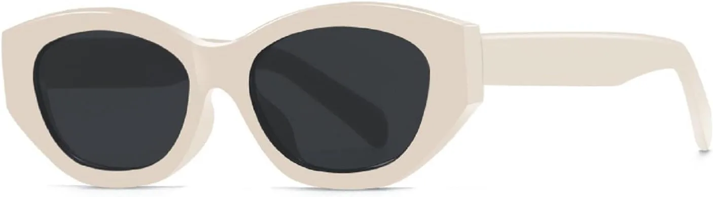 Солнцезащитные очки Melrose Y2k «кошачий глаз» для женщин, роскошные винтажные солнцезащитные очки в стиле ретро, защита от ультрафиолета UV400 121-5, White
Солнцезащитные очки Melrose Y2k «кошачий глаз» для женщин, роскошные винтажные солнцезащитные очки в стиле ретро, защита от ультрафиолета UV400 121-5, White