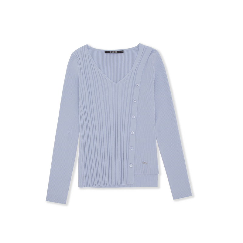 Трикотажная базовая футболка с V-образным вырезом для женщин GUESS, lbl-светло синий
Трикотажная базовая футболка с V-образным вырезом для женщин GUESS, lbl-светло синий