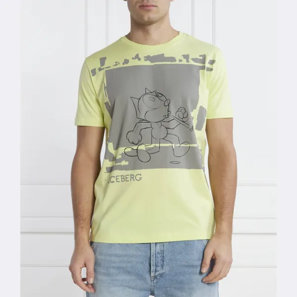Футболка стандартного кроя Iceberg, зеленый
Футболка стандартного кроя Iceberg, зеленый
