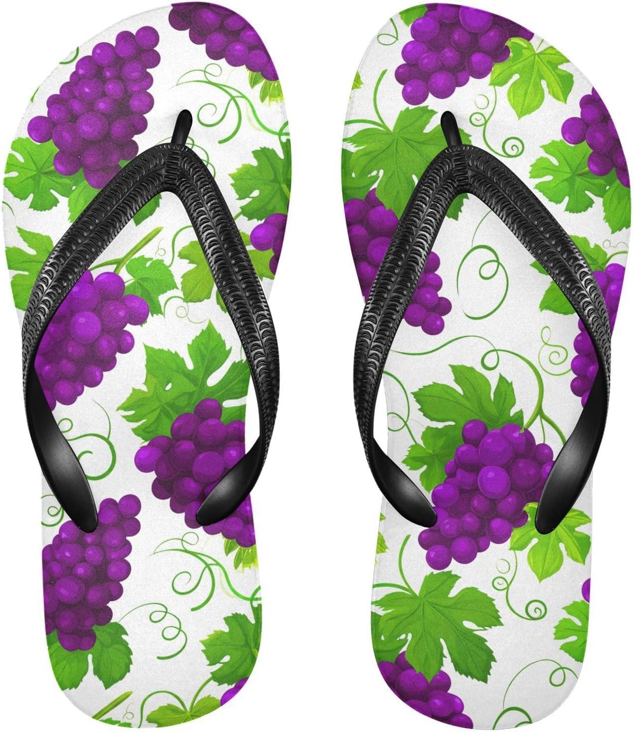 Фиолетовые шлепанцы «Виноградная лоза», пляжные сандалии-вьетнамки, резинескользящие летние тапочки для мужчин и женщин Sinestour
Фиолетовые шлепанцы «Виноградная лоза», пляжные сандалии-вьетнамки, резинескользящие летние тапочки для мужчин и женщин Sinestour