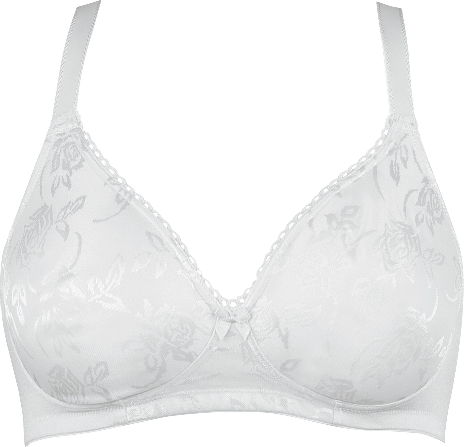 Бюстгальтер без косточек Naturana BH ohne Bügel 2er Pack, белый 
Бюстгальтер без косточек Naturana BH ohne Bügel 2er Pack, белый