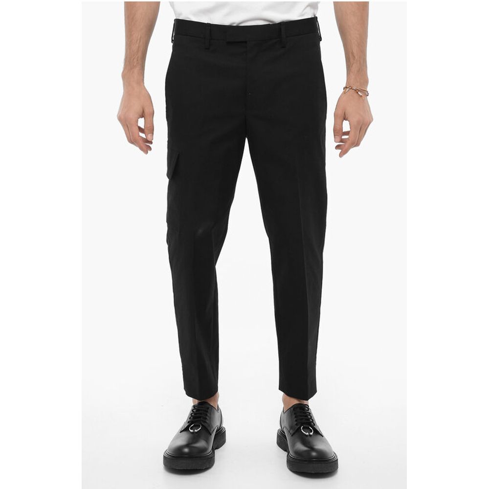 Брюки-карго NATE облегающего кроя из эластичного хлопка Neil Barrett, Black
Брюки-карго NATE облегающего кроя из эластичного хлопка Neil Barrett, Black