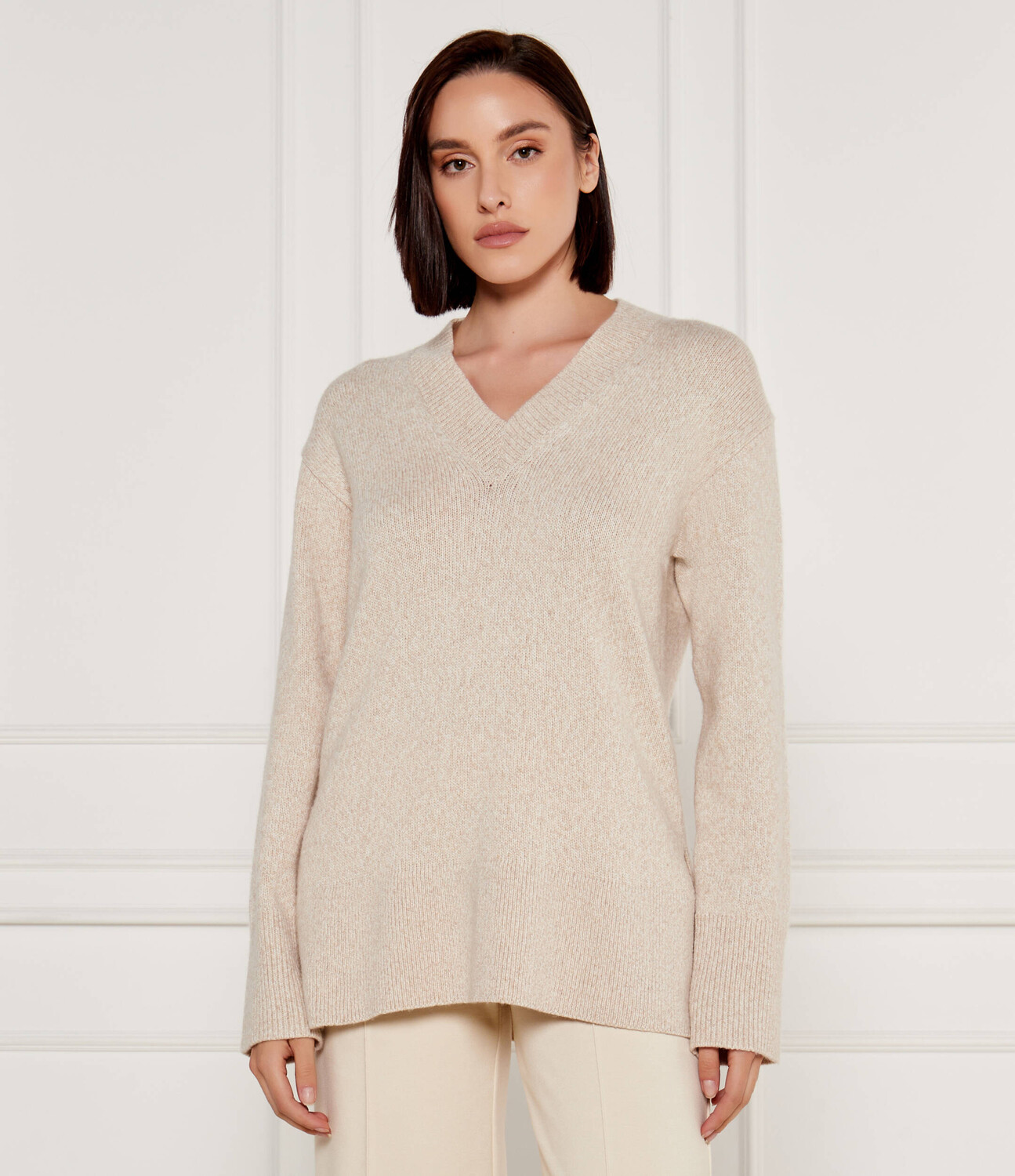 Свитер Joop! Regular Fit, бежевый
Свитер Joop! Regular Fit, бежевый