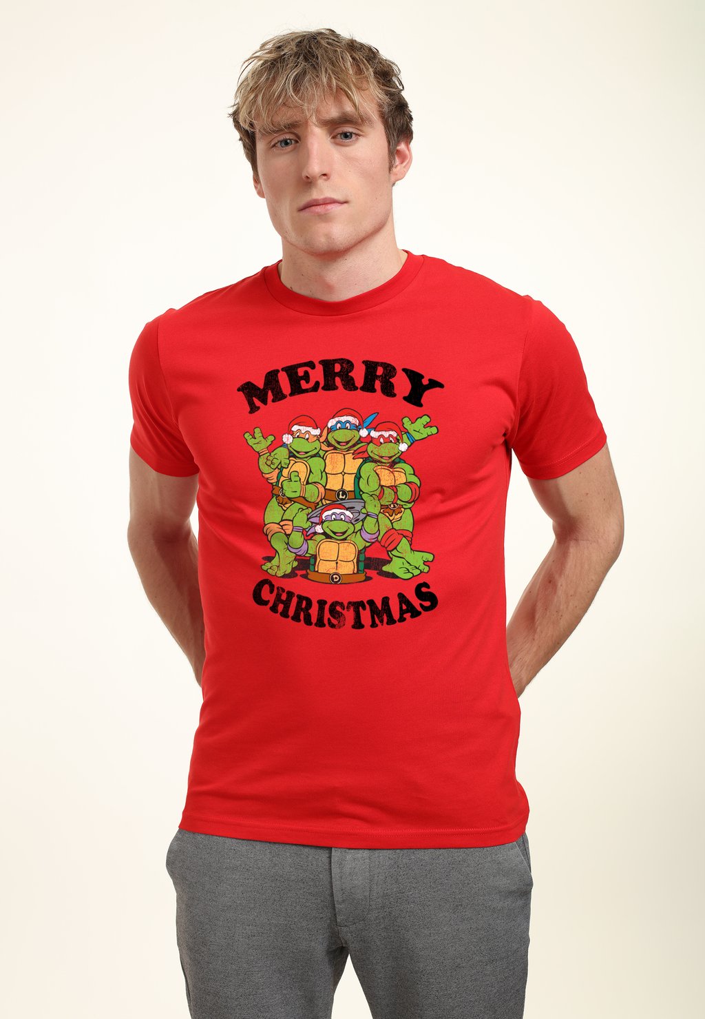 Футболка с принтом TEENAGE MUTANT NINJA TURTLES GROUP CHRISTMAS Henry Tiger, красный
Футболка с принтом TEENAGE MUTANT NINJA TURTLES GROUP CHRISTMAS Henry Tiger, красный