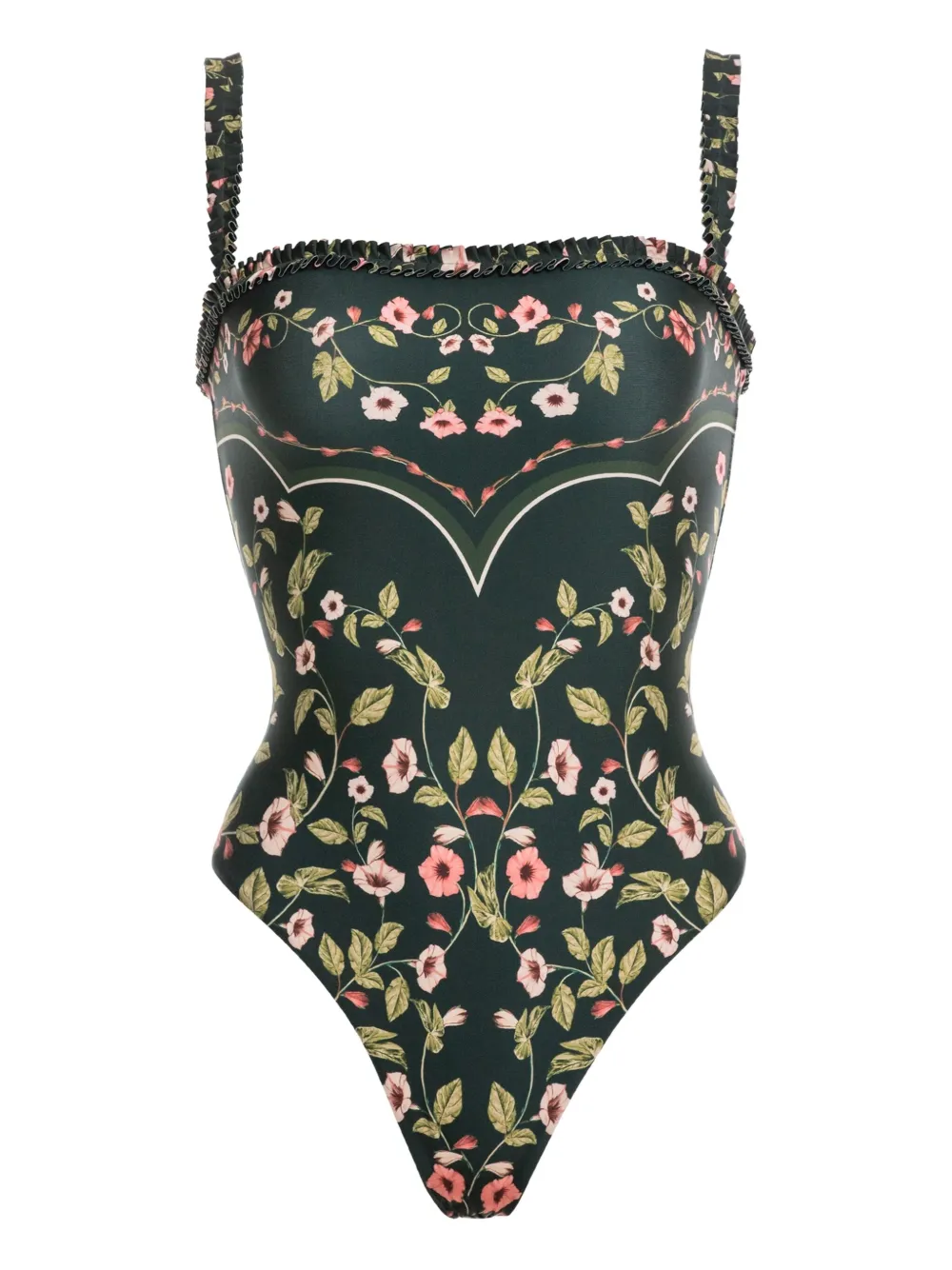 Купальник с цветочным принтом AGUA BY AGUA BENDITA, зеленый
Купальник с цветочным принтом AGUA BY AGUA BENDITA, зеленый