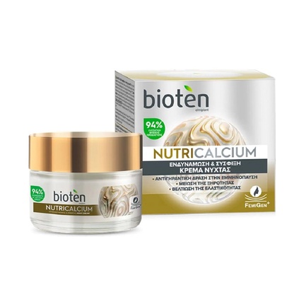 Ночной крем Nutricalcium для борьбы со старением и укрепления кожи - 50 мл Bioten
Ночной крем Nutricalcium для борьбы со старением и укрепления кожи - 50 мл Bioten