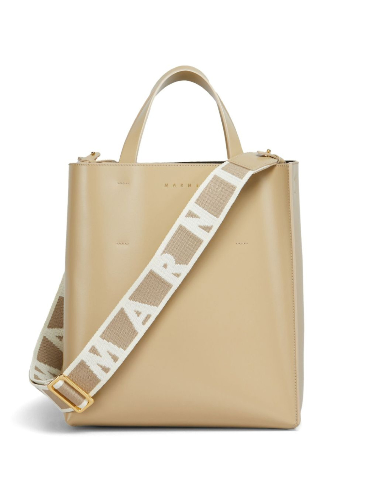 Marni маленькая сумка-тоут Museo, нейтральный
Marni маленькая сумка-тоут Museo, нейтральный