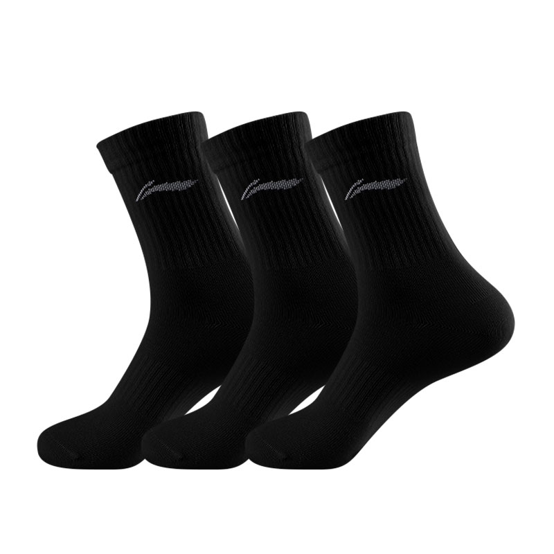 LINING Носки миди унисекс 3 пары black white gray
LINING Носки миди унисекс 3 пары black white gray