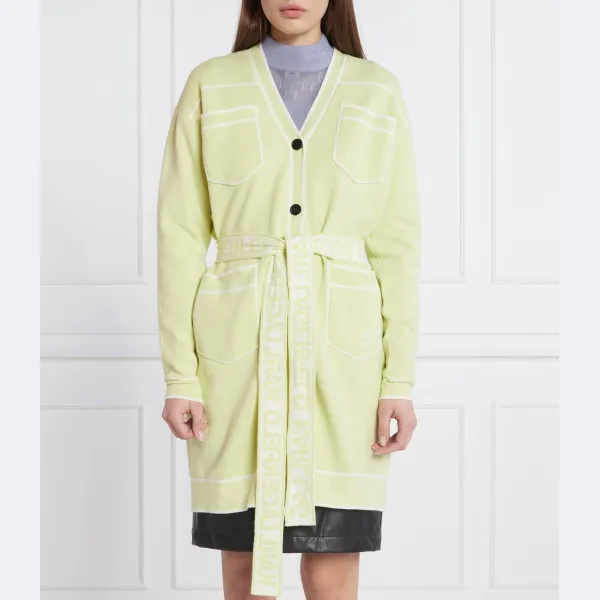 Кардиган классического кроя с добавлением шерсти Karl Lagerfeld, зеленый
Кардиган классического кроя с добавлением шерсти Karl Lagerfeld, зеленый