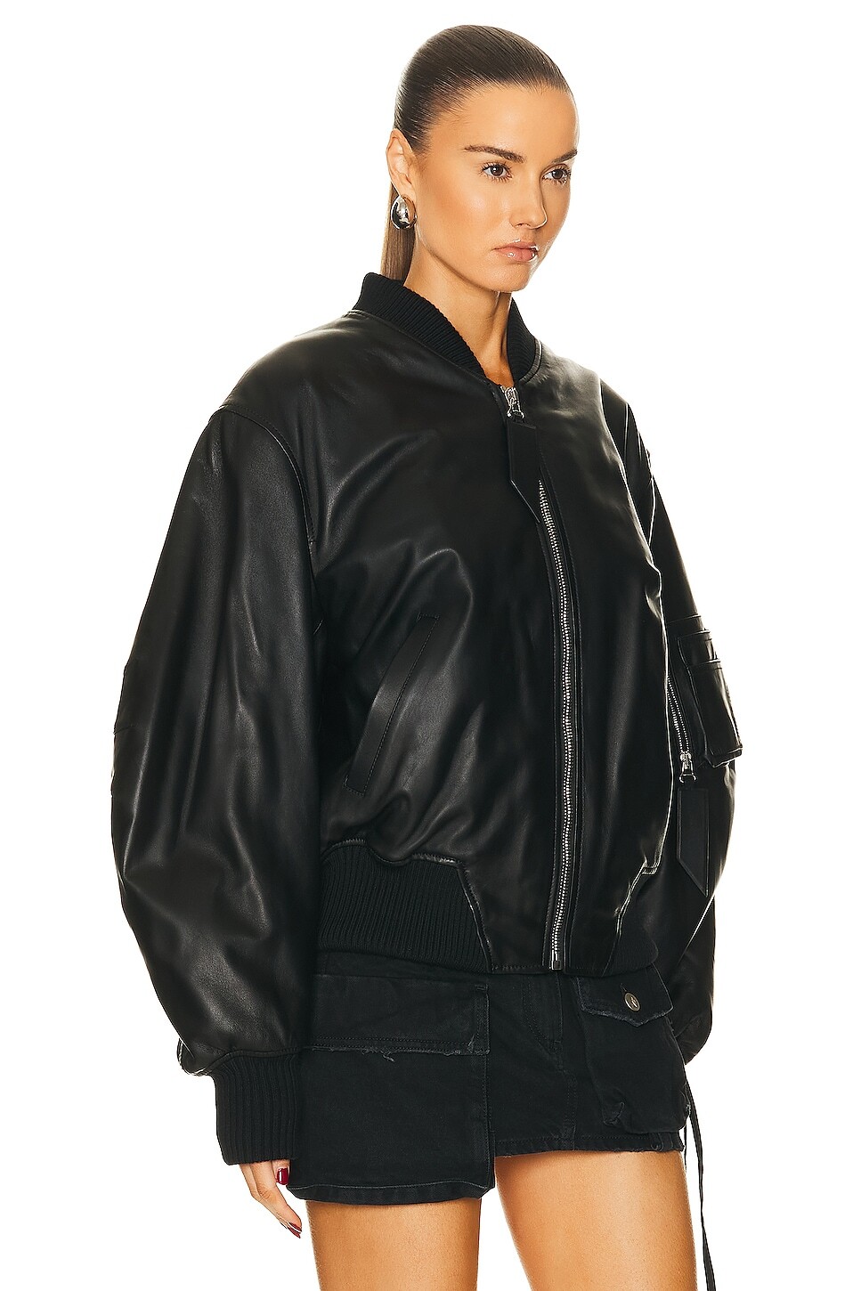 Бомбер Anja The Attico, черный
Бомбер Anja The Attico, черный