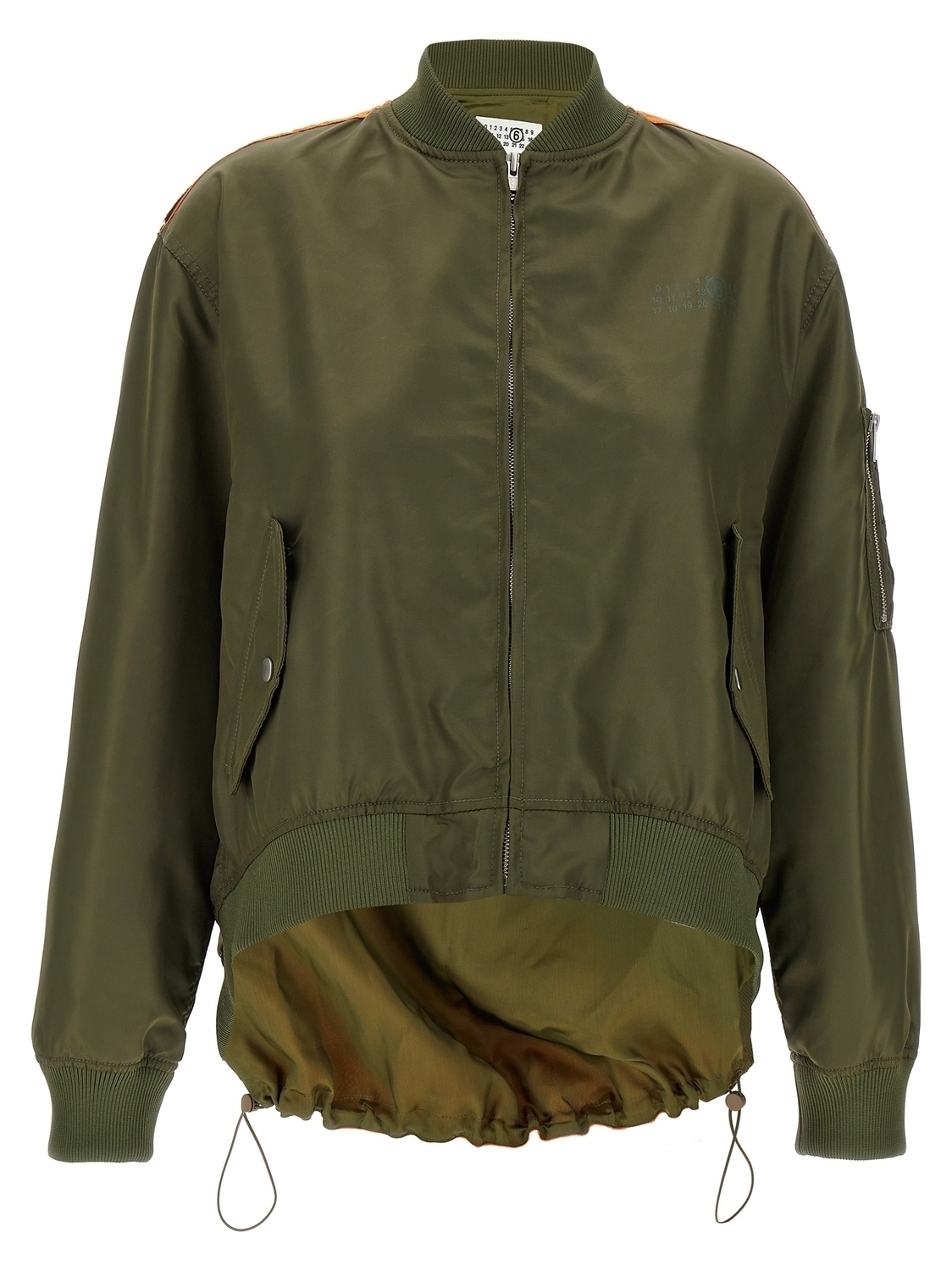 Бомбер MM6 Maison Margiela, зеленый
Бомбер MM6 Maison Margiela, зеленый