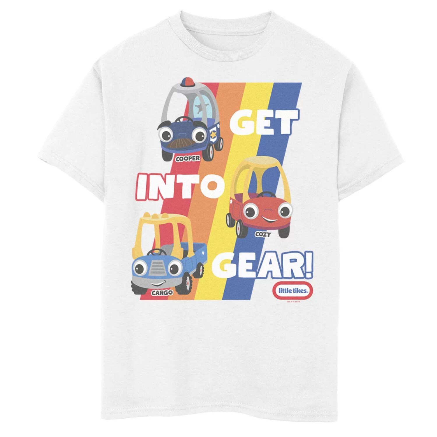 Футболка Little Tikes Get In Gear для мальчиков 8–20 лет Licensed Character
Футболка Little Tikes Get In Gear для мальчиков 8–20 лет Licensed Character