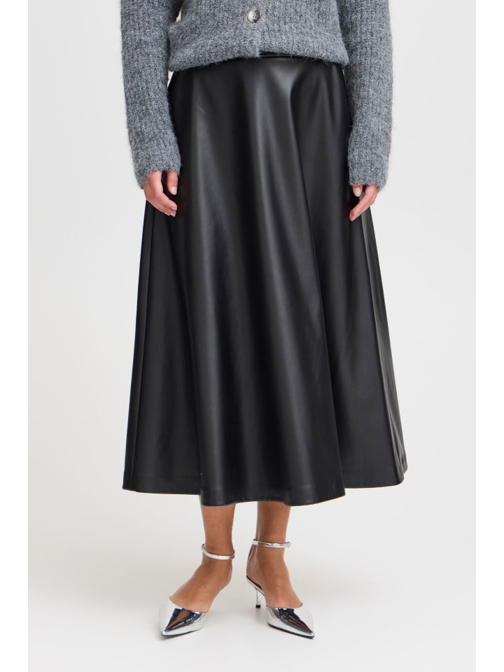 B. young Юбка BYDASAMA А-образного силуэта, черная
B. young Юбка BYDASAMA А-образного силуэта, черная