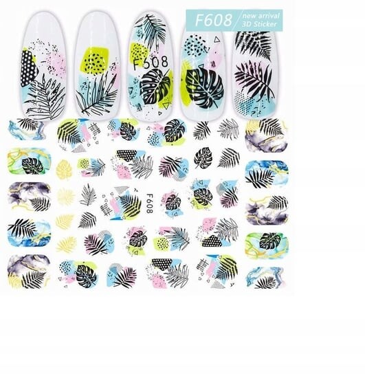 Самоклеящиеся наклейки для украшения ногтей Deni Carte
Самоклеящиеся наклейки для украшения ногтей Deni Carte