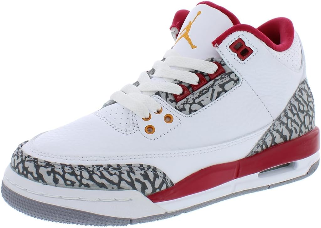 Детские кроссовки Jordan Boy's Air 3 Retro (для малышей), белый/красный
Детские кроссовки Jordan Boy's Air 3 Retro (для малышей), белый/красный