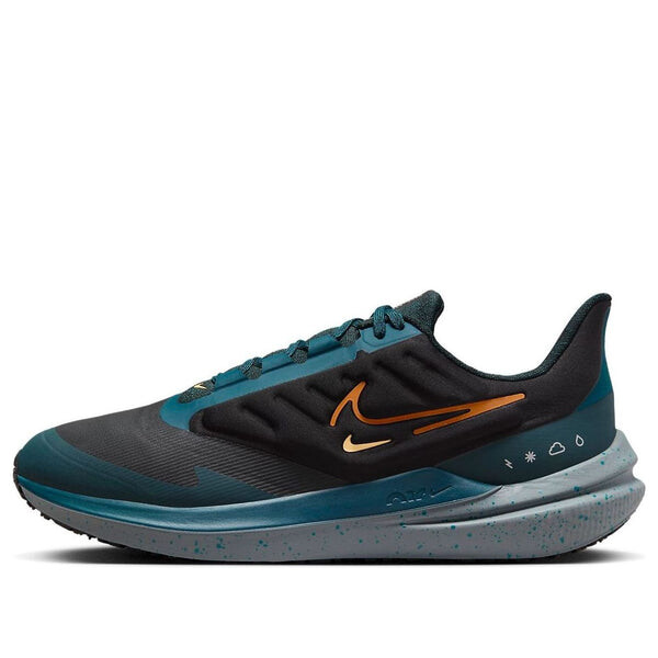 Кроссовки air winflo 9 shield Nike, черный
Кроссовки air winflo 9 shield Nike, черный