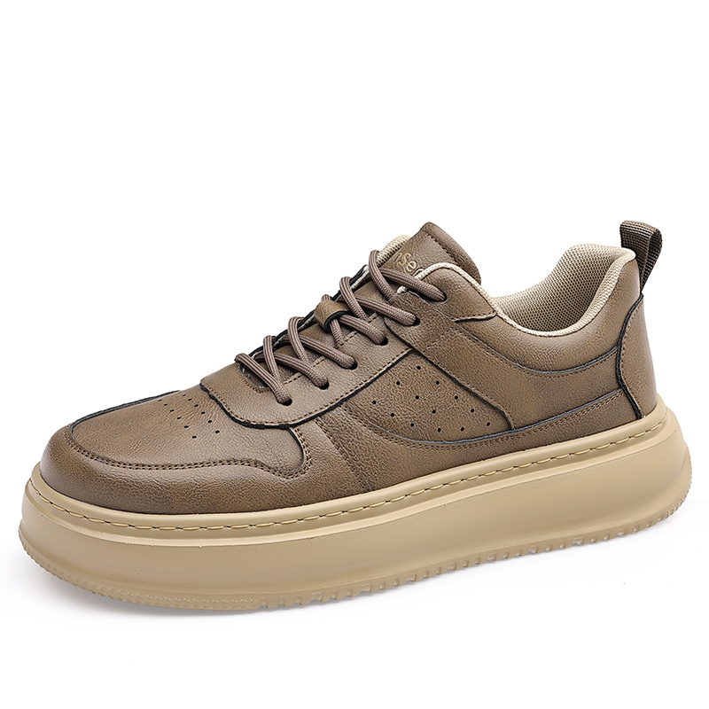 Мужские повседневные низкие кроссовки с амортизацией, противоскользящие, износостойкие, легкие, с восстанавливающим эффектом Mulinsen, Brown
Мужские повседневные низкие кроссовки с амортизацией, противоскользящие, износостойкие, легкие, с восстанавливающим эффектом Mulinsen, Brown