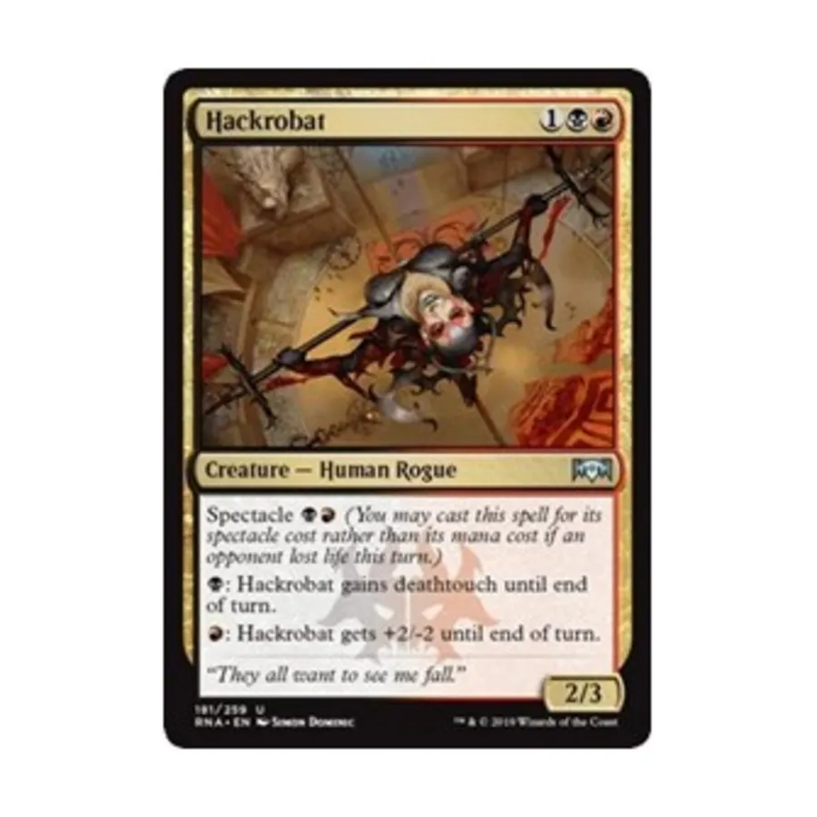 CCG Хакробат (U), MTG - Ravnica Allegiance
CCG Хакробат (U), MTG - Ravnica Allegiance
