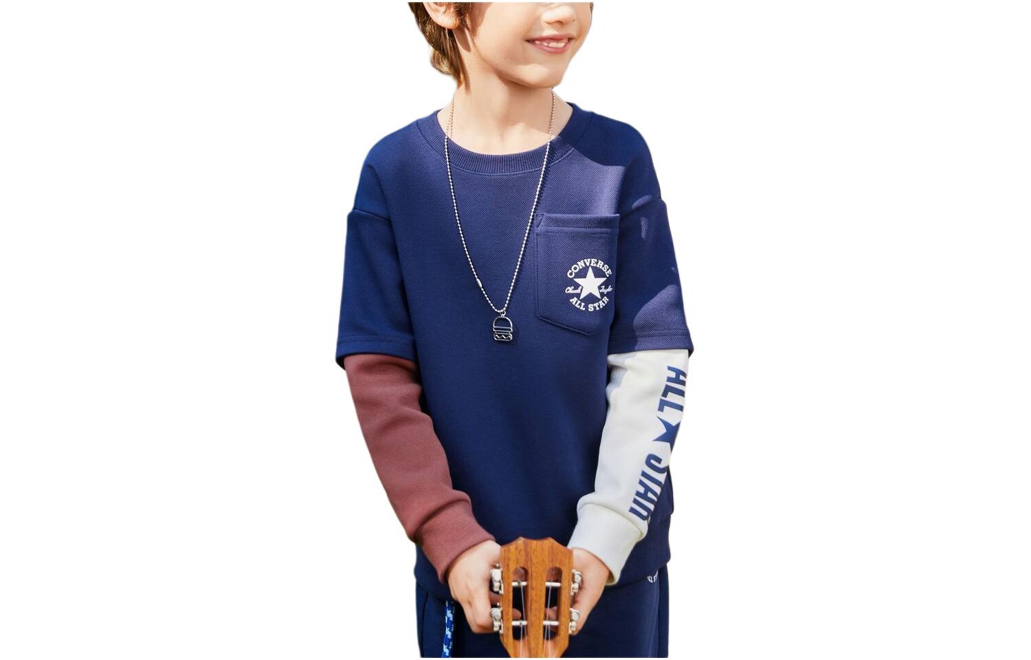 Детская толстовка Converse, темно-синий
Детская толстовка Converse, темно-синий