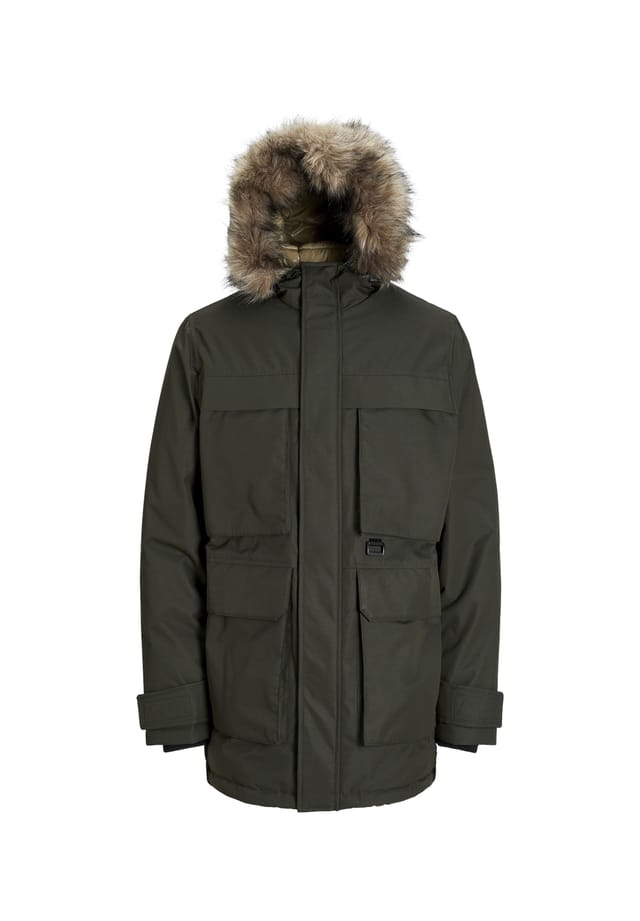 Куртка Звездная парка Jack & Jones, зеленый 
Куртка Звездная парка Jack & Jones, зеленый