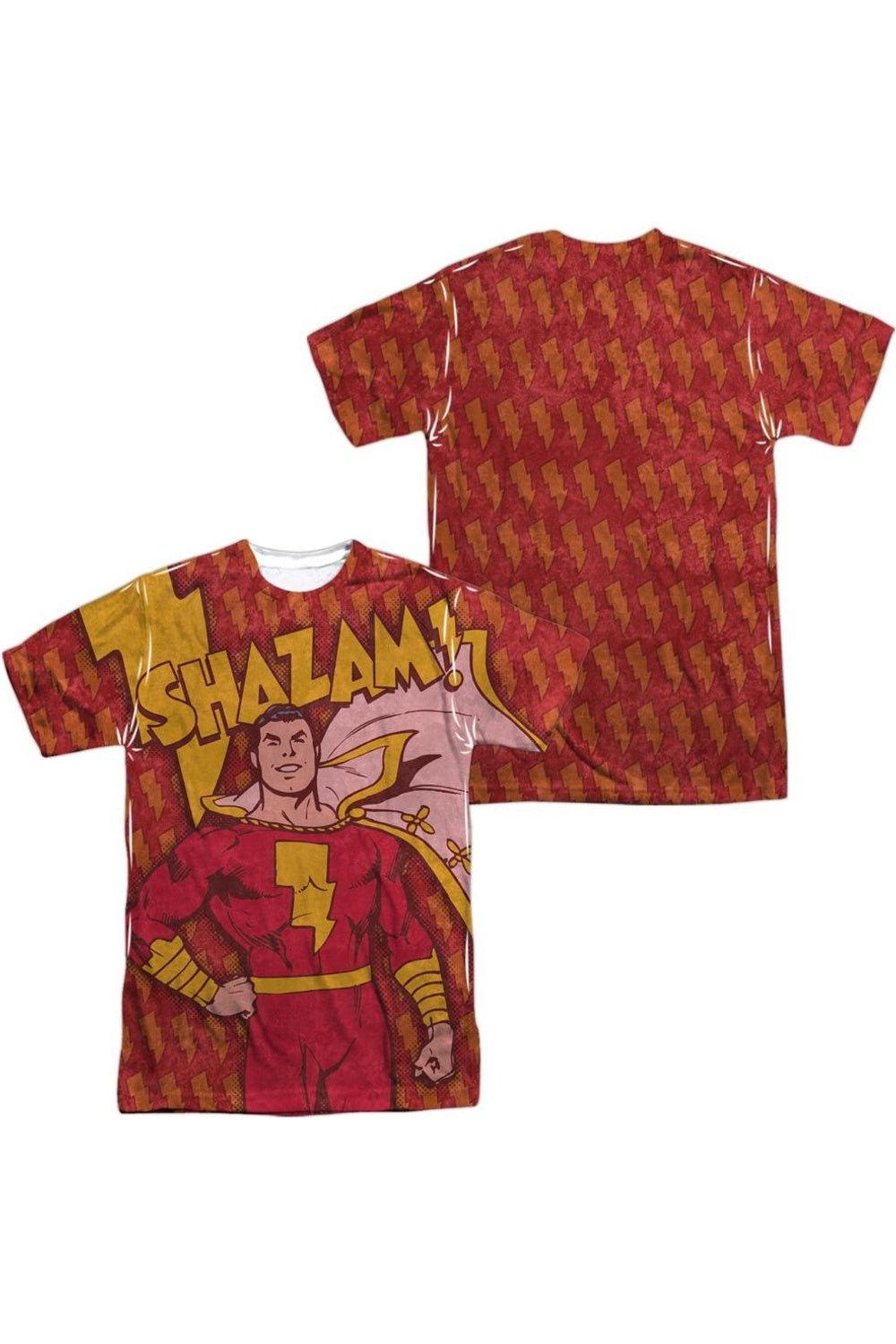 Футболка с коротким рукавом из полиэстера DC Comics Shazam Bolts для взрослых Gildan, белый
Футболка с коротким рукавом из полиэстера DC Comics Shazam Bolts для взрослых Gildan, белый