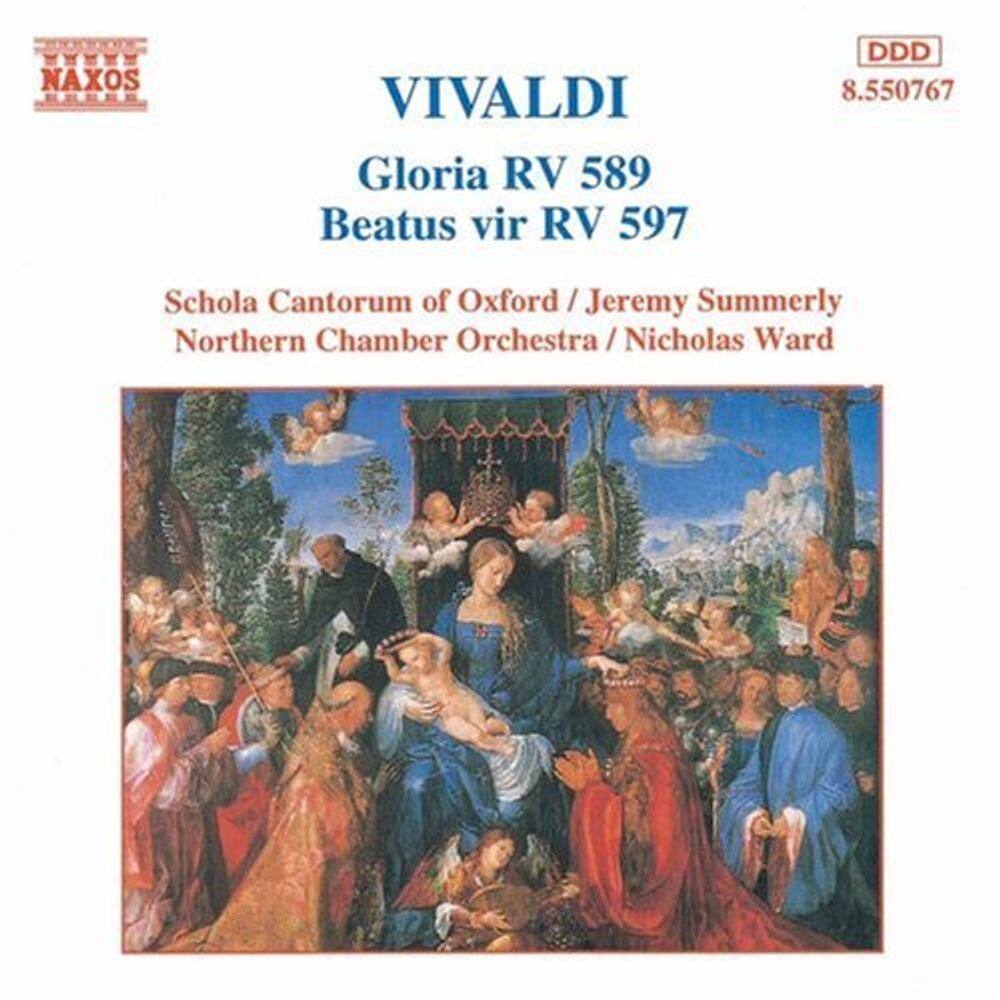 Диск CD Gloria Rv 589/Beautus Vir Rv 5 - Antonio Vivaldi 
Диск CD Gloria Rv 589/Beautus Vir Rv 5 - Antonio Vivaldi