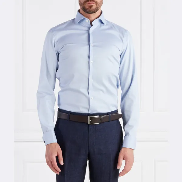 Рубашка узкого кроя H Hank Spread DC-214 Boss, синий
Рубашка узкого кроя H Hank Spread DC-214 Boss, синий