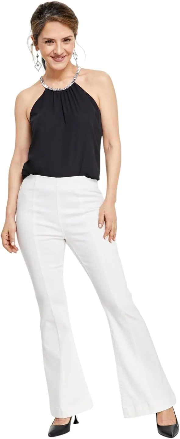 International Concepts Petite High-Rise Seamed Flare-Leg Джинсы
International Concepts Petite High-Rise Seamed Flare-Leg Джинсы