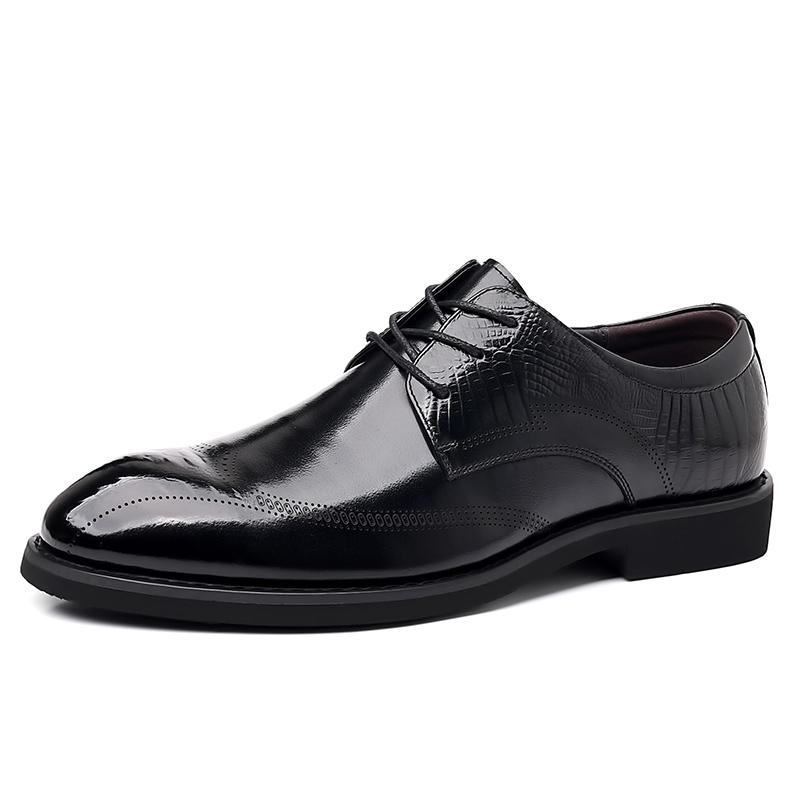 Черные туфли Dress Shoes Men's Black SHUPATE, однослойные
Черные туфли Dress Shoes Men's Black SHUPATE, однослойные