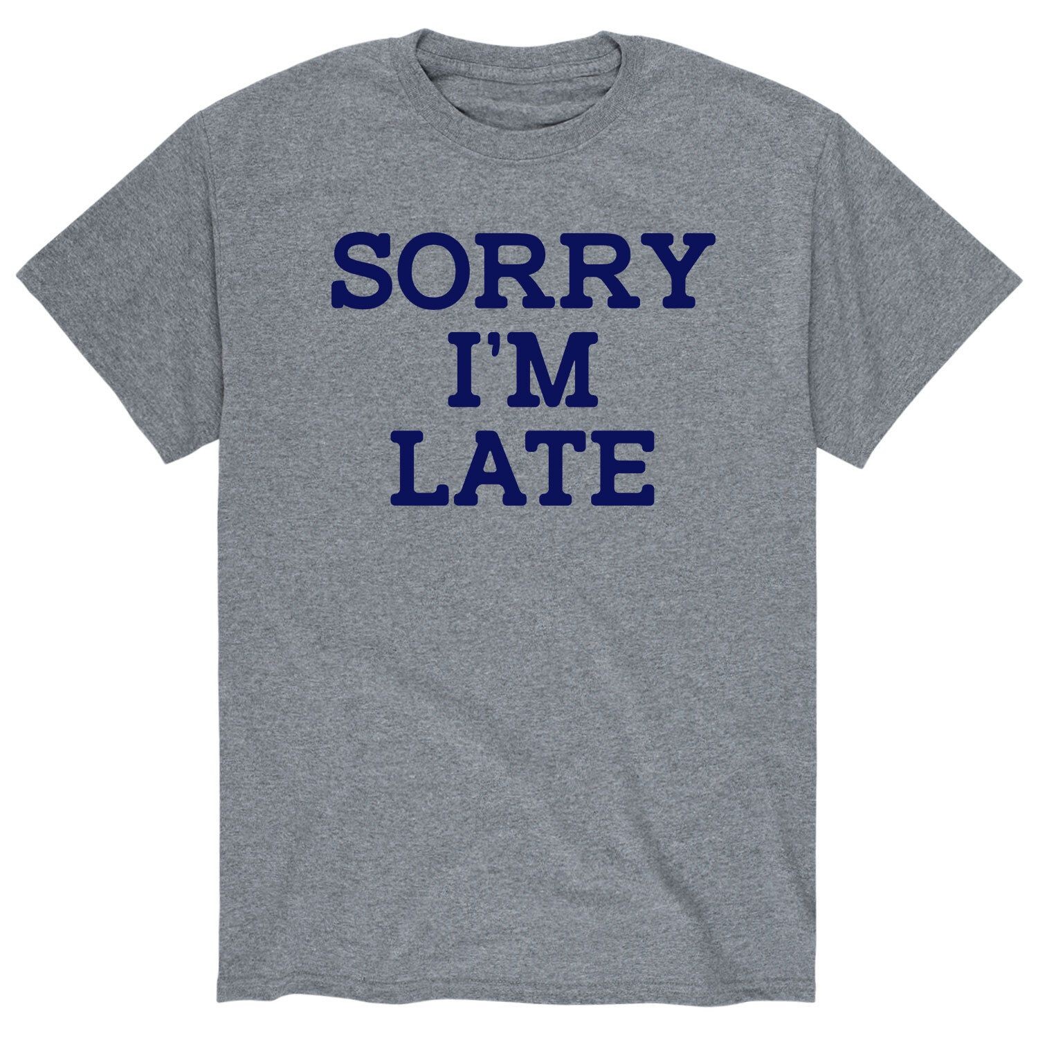 Мужская футболка с рисунком «Извини, я опоздал» Licensed Character
Мужская футболка с рисунком «Извини, я опоздал» Licensed Character