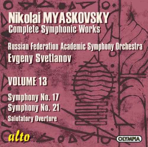CD диск Myaskovsky / Russian Federation Sym / Svetlanov: Symphonies 17 & 21
CD диск Myaskovsky / Russian Federation Sym / Svetlanov: Symphonies 17 & 21