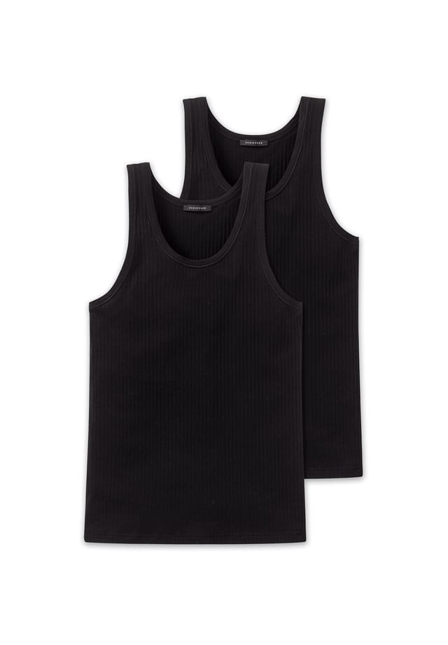 Майка 2 шт. в упаковке аутентичная Schiesser, черный
Майка 2 шт. в упаковке аутентичная Schiesser, черный