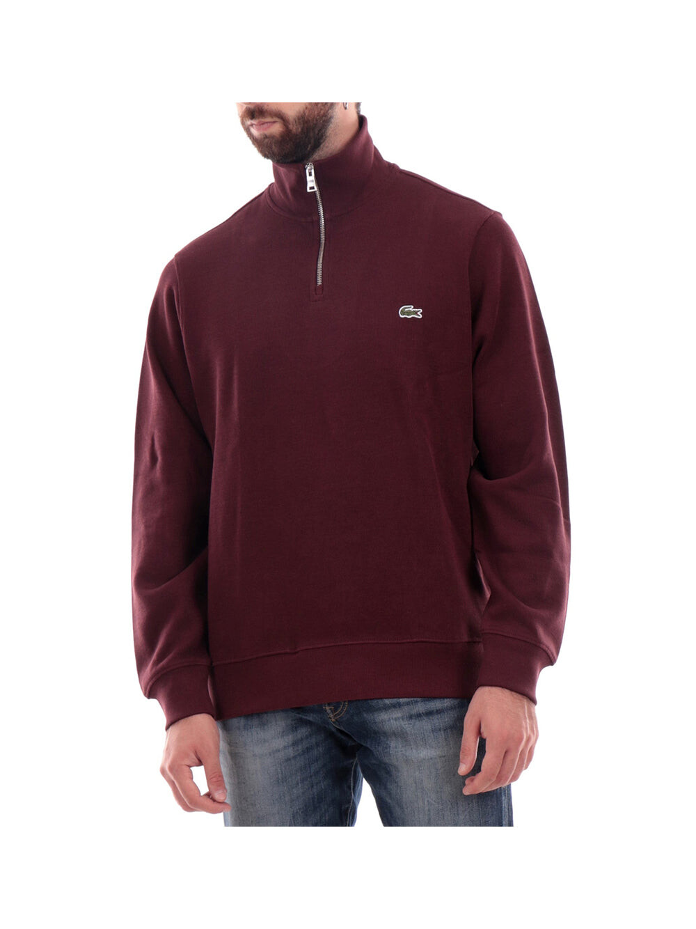 Темно-красная мужская толстовка Lacoste
Темно-красная мужская толстовка Lacoste