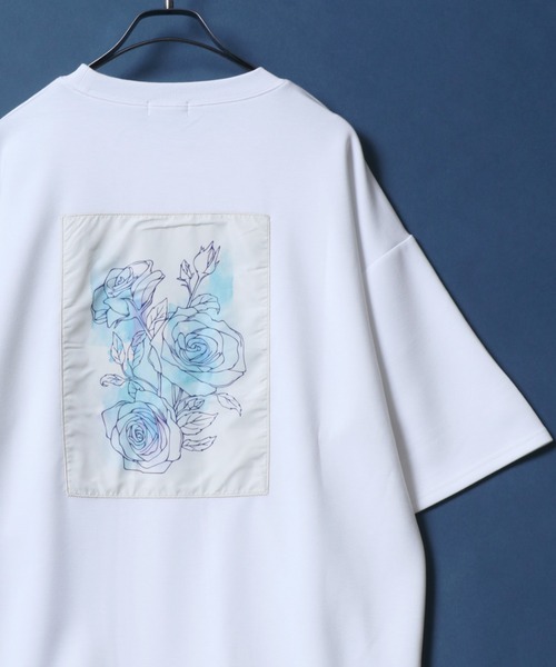 Футболка с коротким рукавом, принт на спине, цветочный и геометрический, ткань Ponte ANPAS, белый
Футболка с коротким рукавом, принт на спине, цветочный и геометрический, ткань Ponte ANPAS, белый