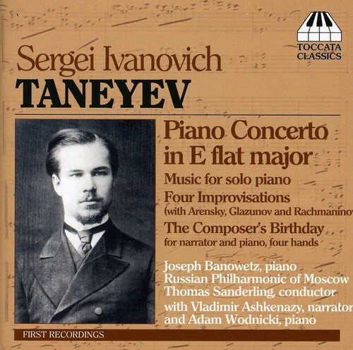 CD диск Taneyev / Banowetz / Russian Phil / Sanderling: Piano Concerto & Solo Piano Music
CD диск Taneyev / Banowetz / Russian Phil / Sanderling: Piano Concerto & Solo Piano Music
